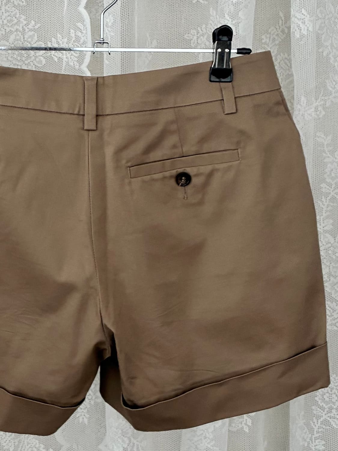 69-94) 스테파넬 핀턱 반바지 쇼츠 베이지 상품이미지4