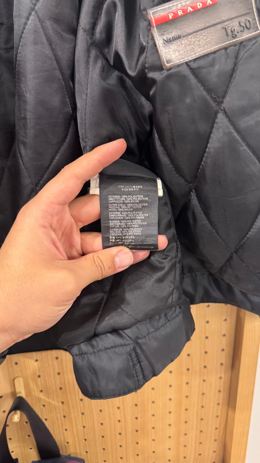 00s 프라다 스포츠 Goretex 자켓 상품이미지5