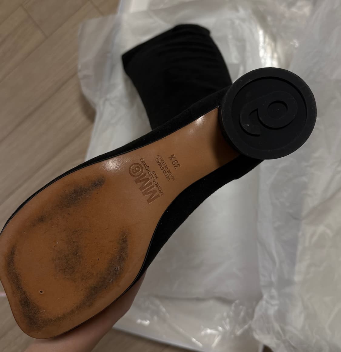 MM6 부츠 38 1/2 (245) 상품이미지4