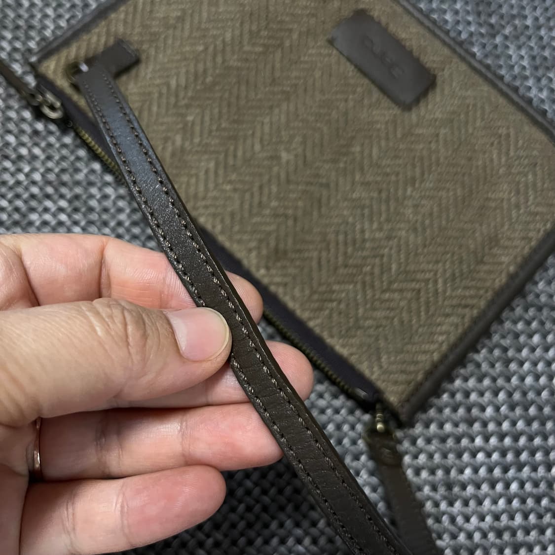 베르띠 헤링본 클러치백  상품이미지3