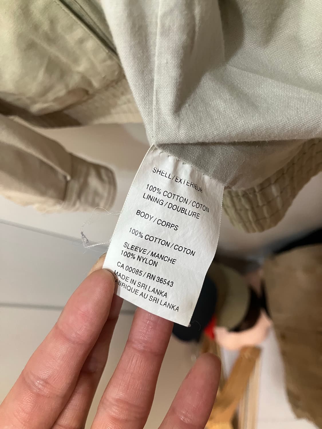 90s Van Heuson 코튼 블루종 상품이미지6