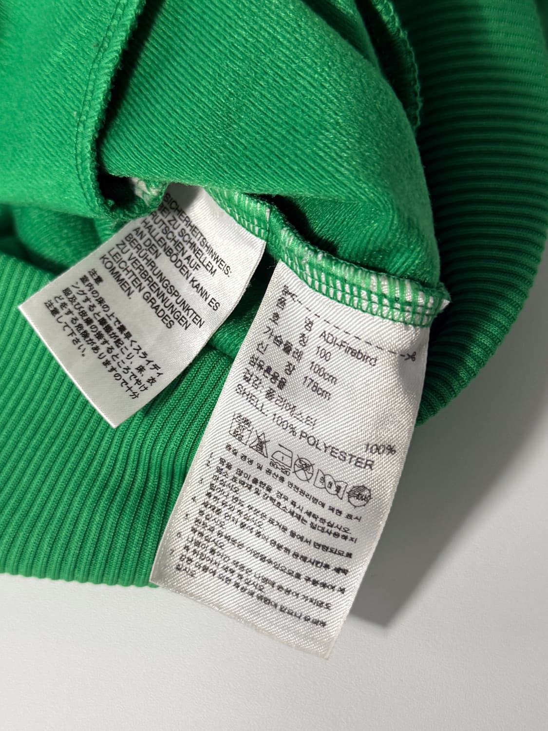 아디다스 루즈핏 00‘s 딥그린 구 파이어버드 트랙 져지 상품이미지4