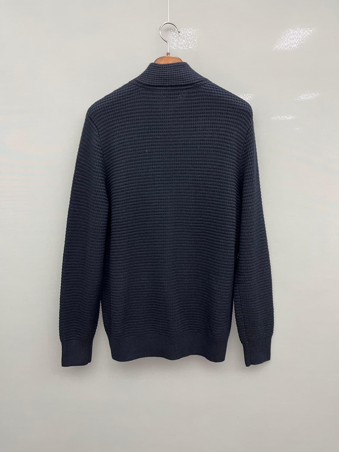 남성 헨리코튼 골프 집업니트 상품이미지5