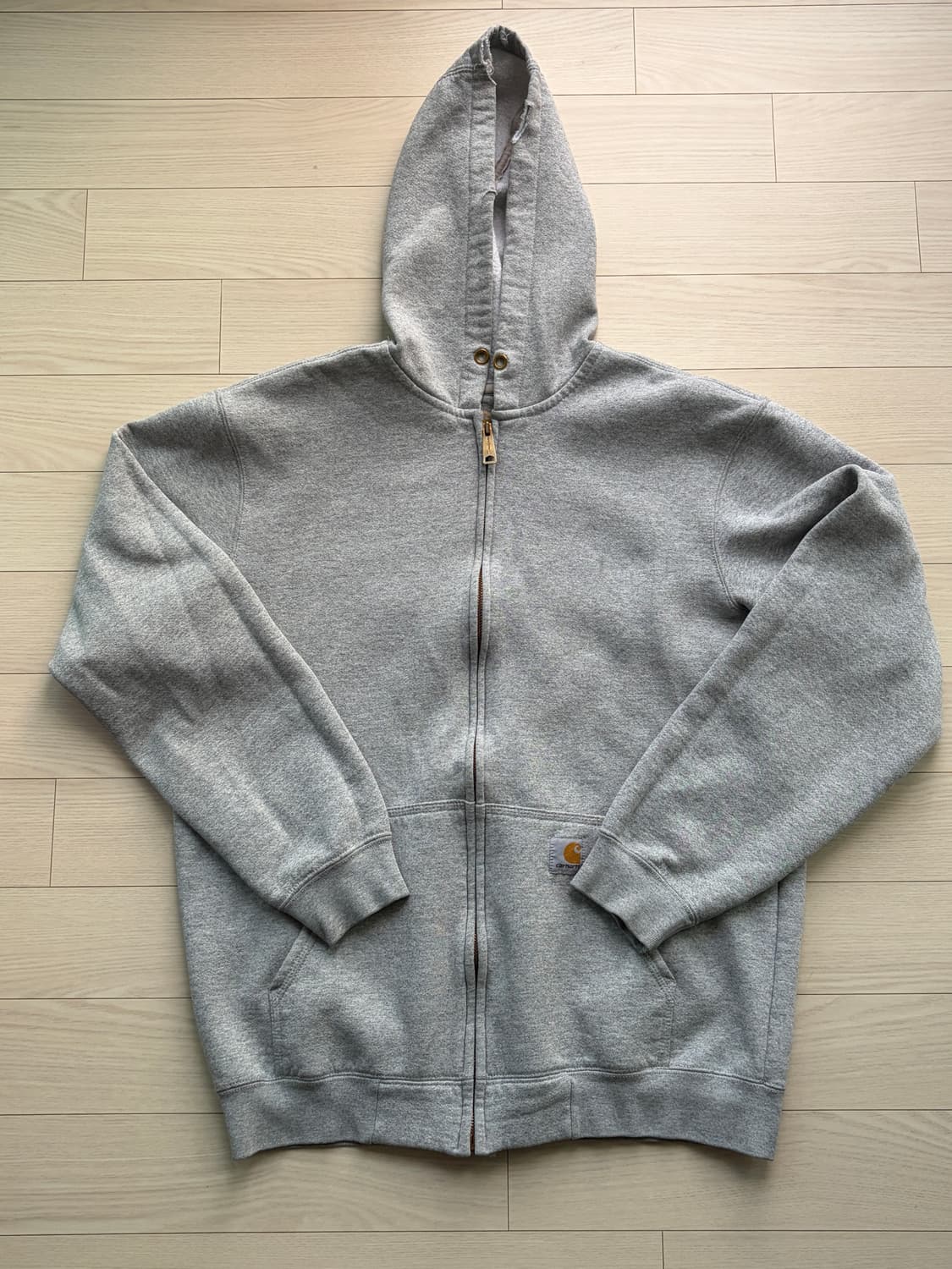 carhartt 칼하트 후드 집업 자켓 그레이 M (103-105) 상품이미지1