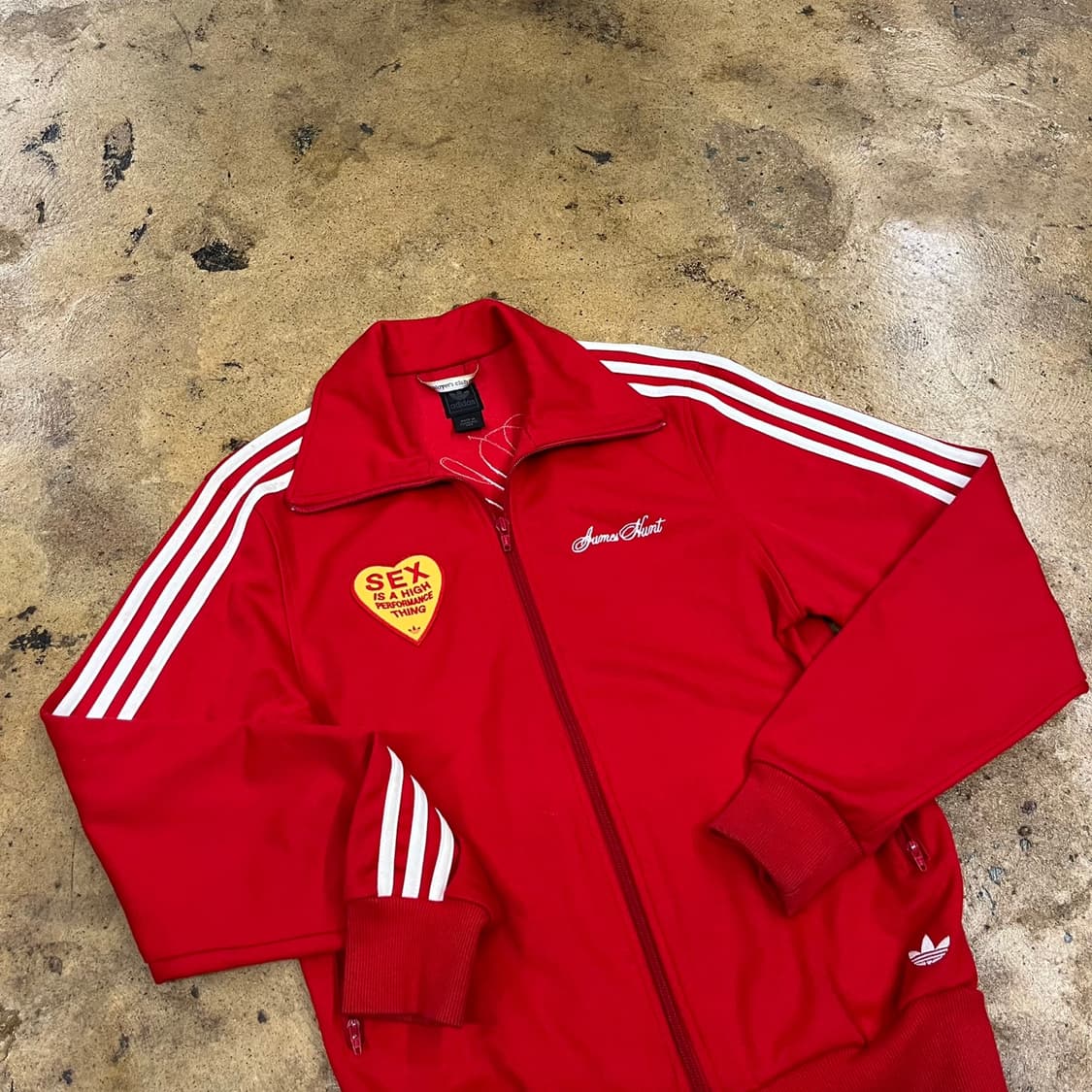아디다스 제임스 헌트 레드 하트 져지 트랙탑 95 상품이미지1