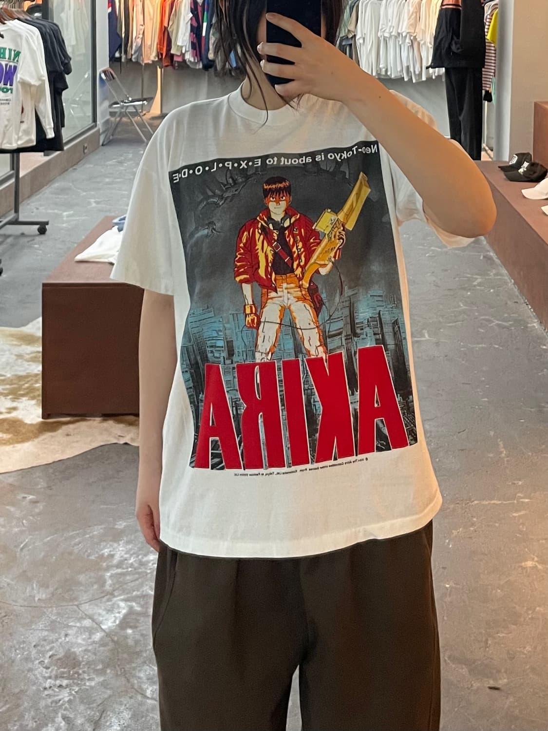 빈티지 아키라 프린팅 반팔 H2550 상품이미지1