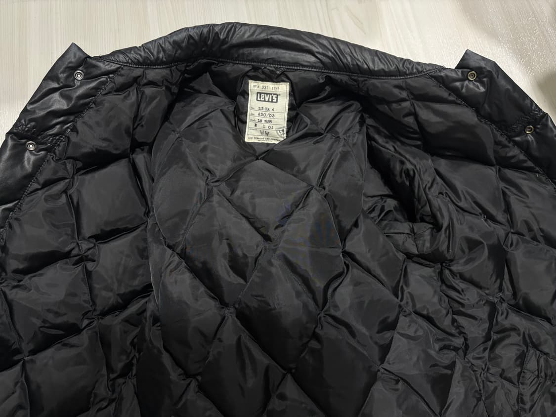 리바이스 크롭 패딩셔츠 자켓 상품이미지4