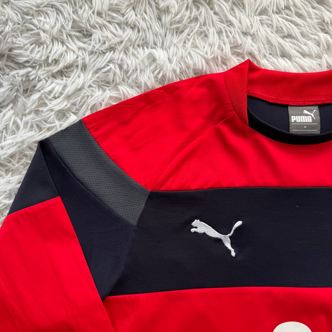 PUMA 일본빈티지 나일론 긴팔 푸마 롱슬리브 퓨마긴팔티 m 90 95 상품이미지1