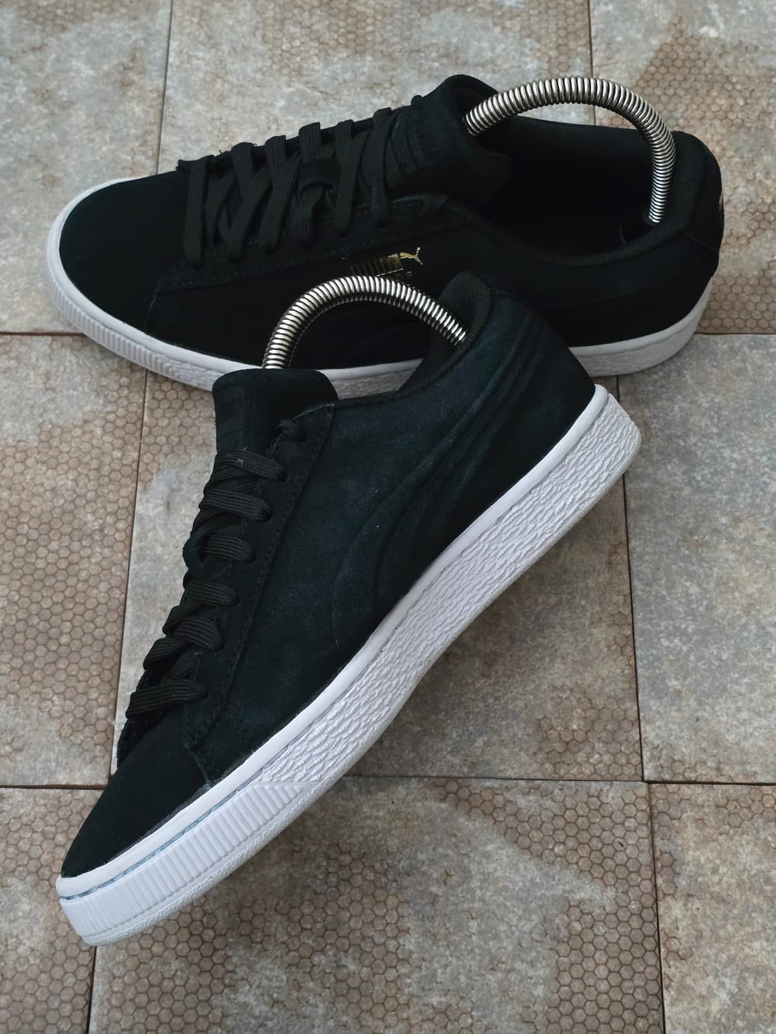 (260)푸마 스웨이드 클래식 블랙 상품이미지5