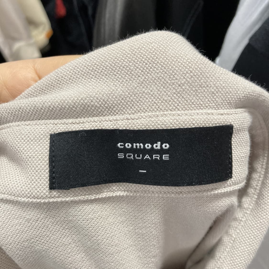 코모도스퀘어 남성카라반팔 베이지 최상 95 상품이미지4