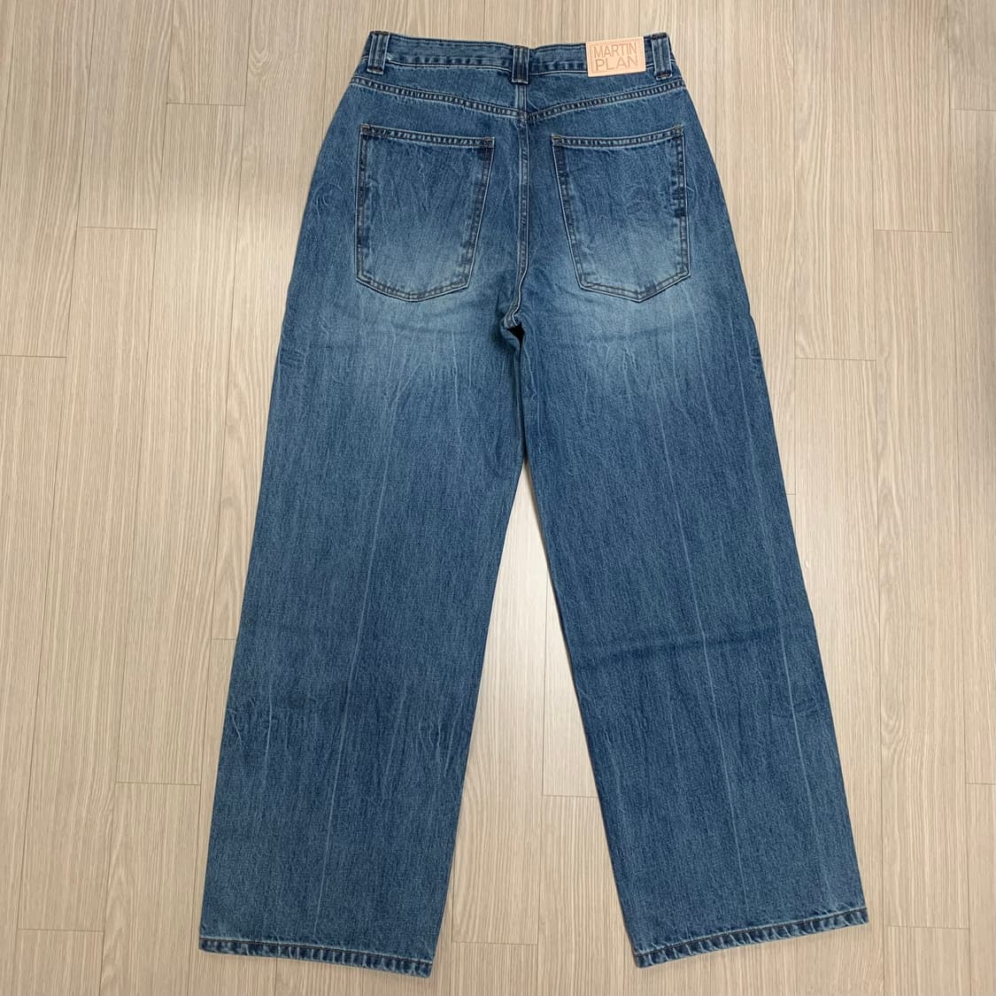 마틴플랜 Cycla Crinkle Denim Pants - M.BLUE 상품이미지8