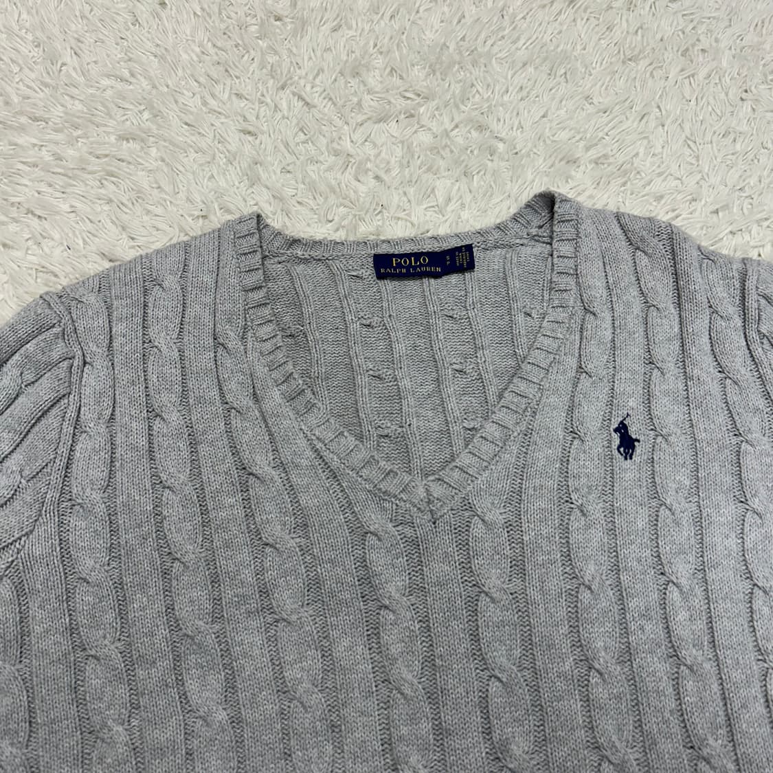Polo Ralph Lauren Grey Cable Knit 상품이미지6