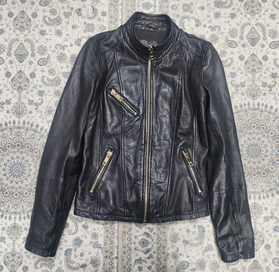 Bershka 버쉬카 가죽 라이더 자켓 상품이미지1