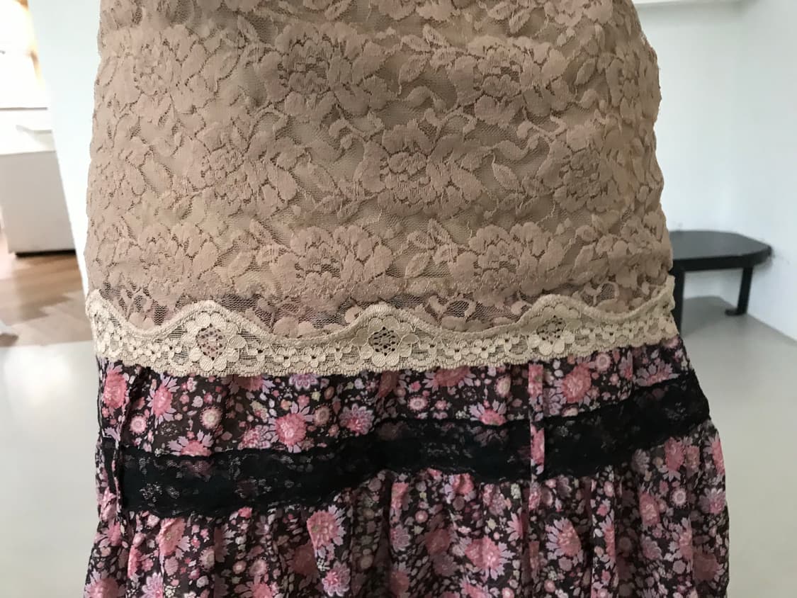 vintage lace sleeveless 상품이미지4