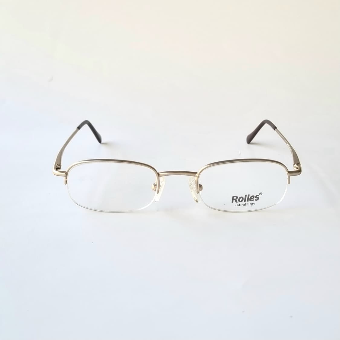 데드스탁 지적인 무드 빈티지 하프림 안경테 709 상품이미지1