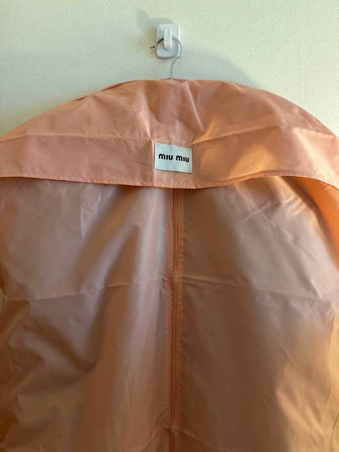 미우미우 miumiu 울 및 가죽 지퍼 가디건 38 사이즈 상품이미지10