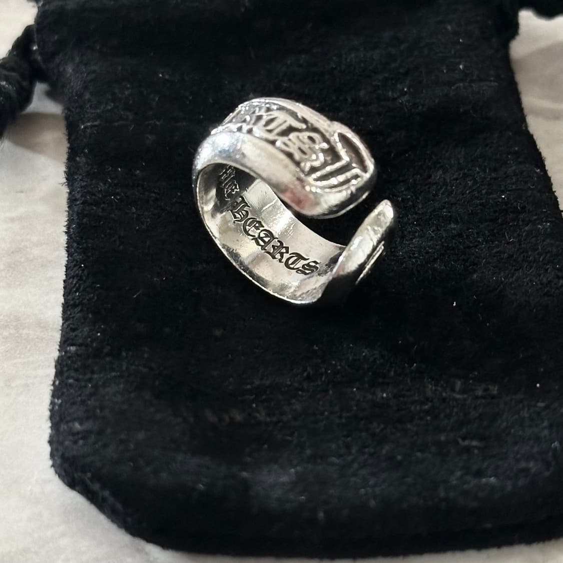 크롬하츠 말발굽 스크롤라벨링(US6/국내11호) 상품이미지8