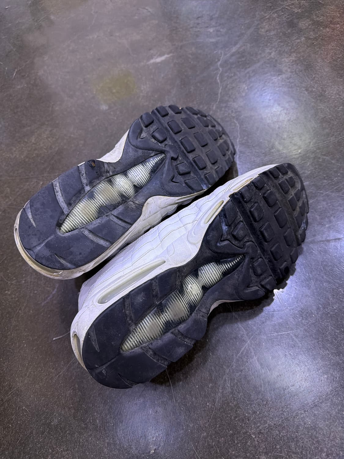 나이키 에어맥스95 화이트 스니커즈 슈즈 270 상품이미지9