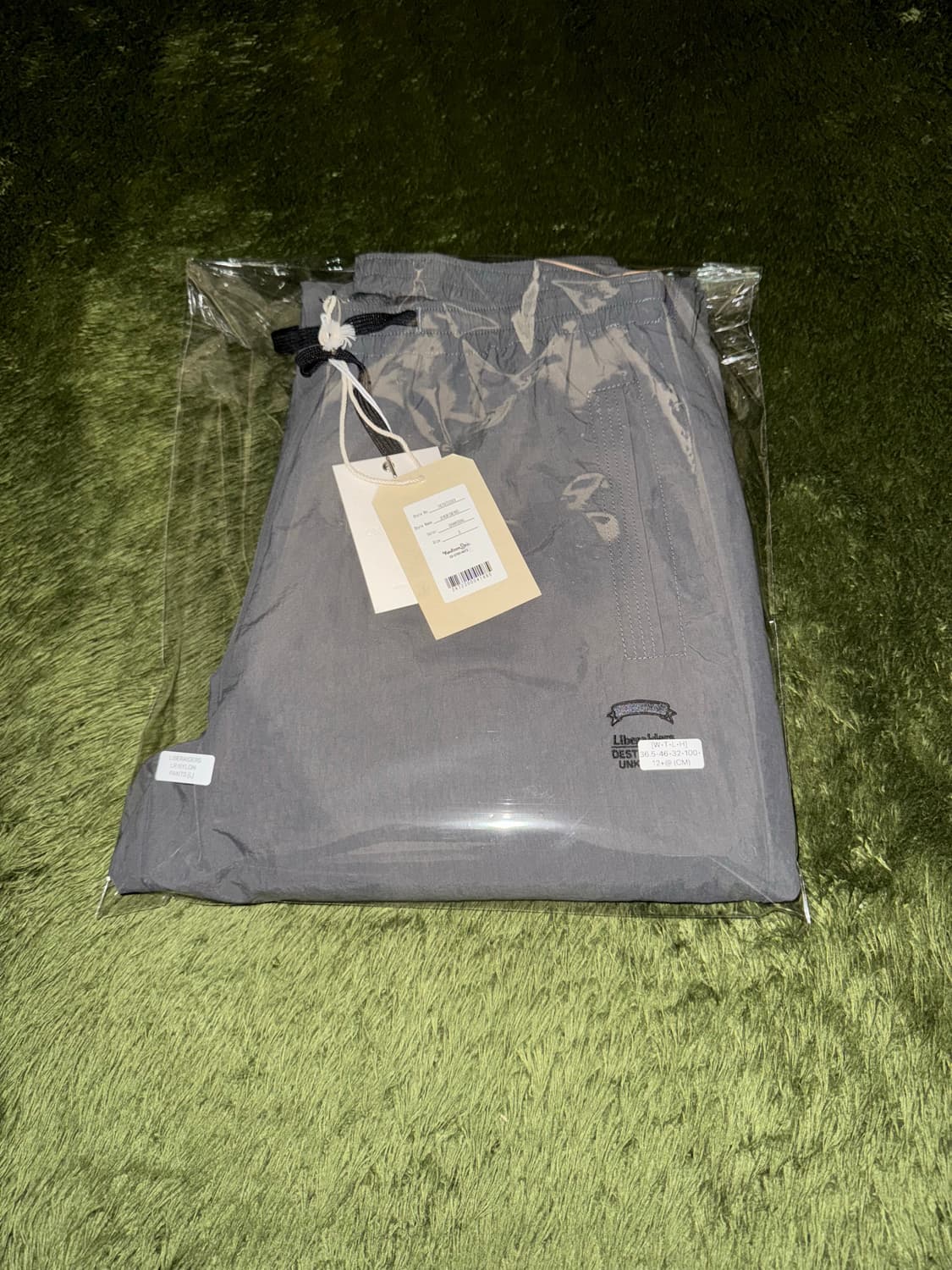 [S] Liberaiders 리버레이더스 나일론 자수 로고 트랙 팬츠 상품이미지10