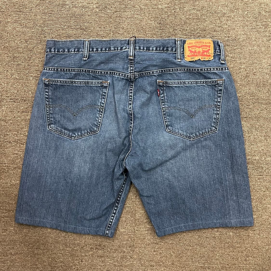 (40) Levi's 리바이스 569 리워크 데님 반바지 상품이미지1