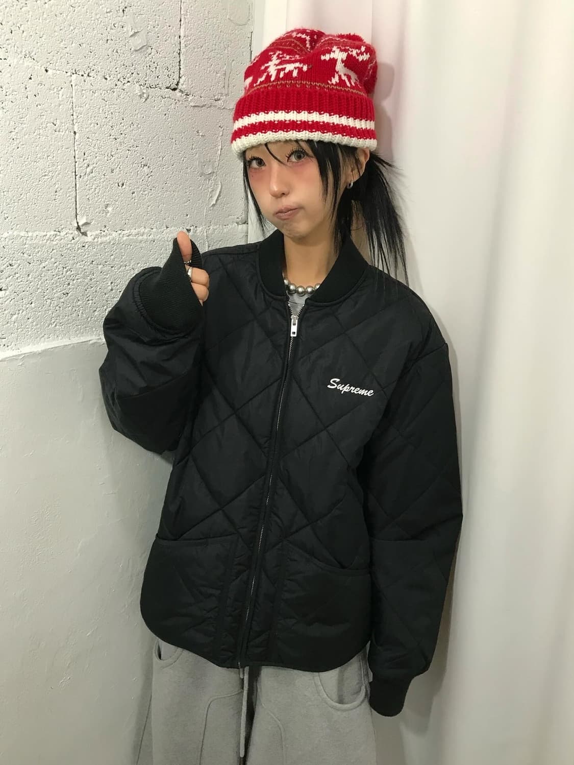 Supreme Quit Your Job Quilted Work JK  상품이미지2