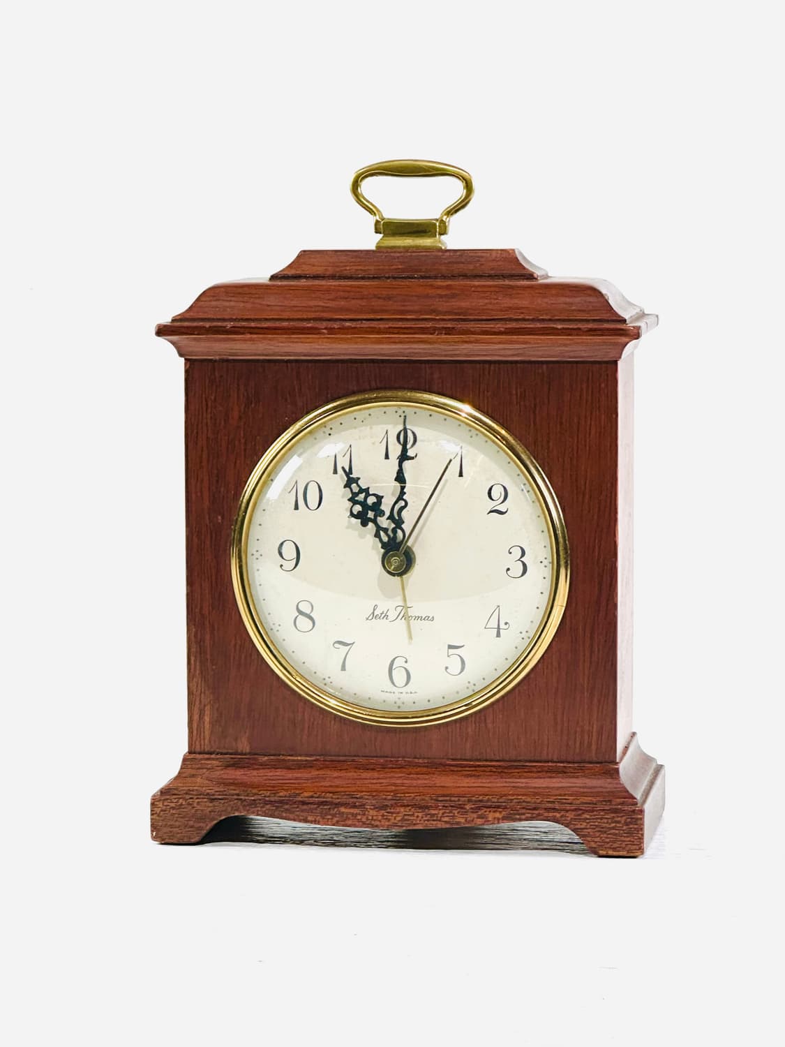 미국 앤틱 세스 토마스 마호가니 버킹엄 탁상 시계 상품이미지3