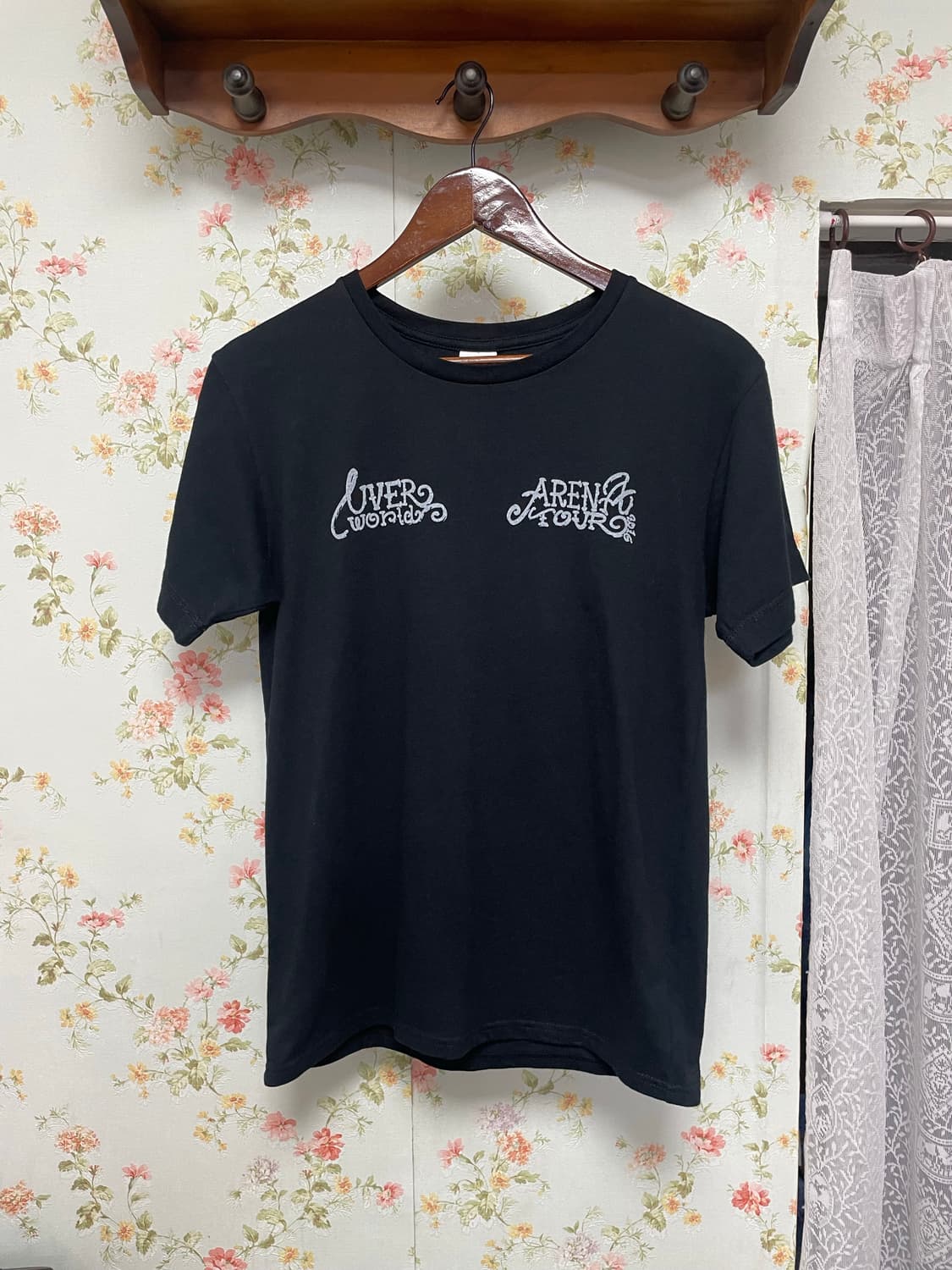 레터링 블랙 반팔티 상품이미지1