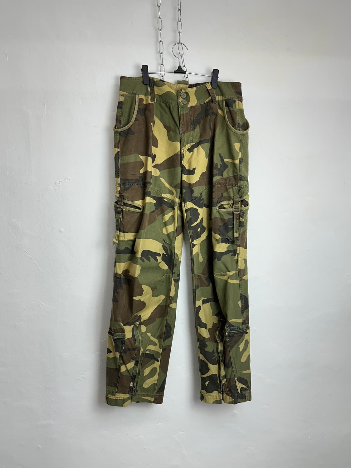 Camouflage Multi Pocket Cargo Pa 상품이미지7