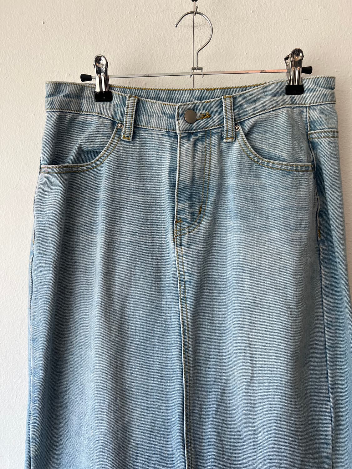 쇼핑몰 여성 연청 데님스커트 청치마 상품이미지1