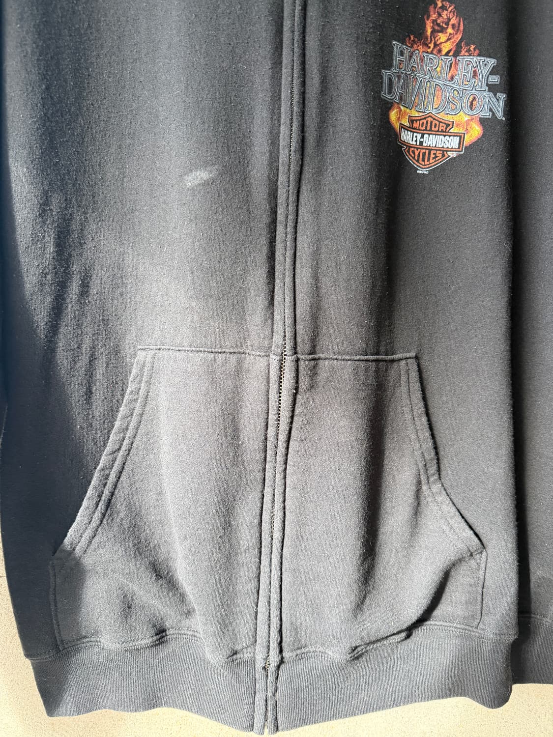 Harley-Davidson 식스 벤즈 플로리다 프린팅 후드집업 상품이미지5