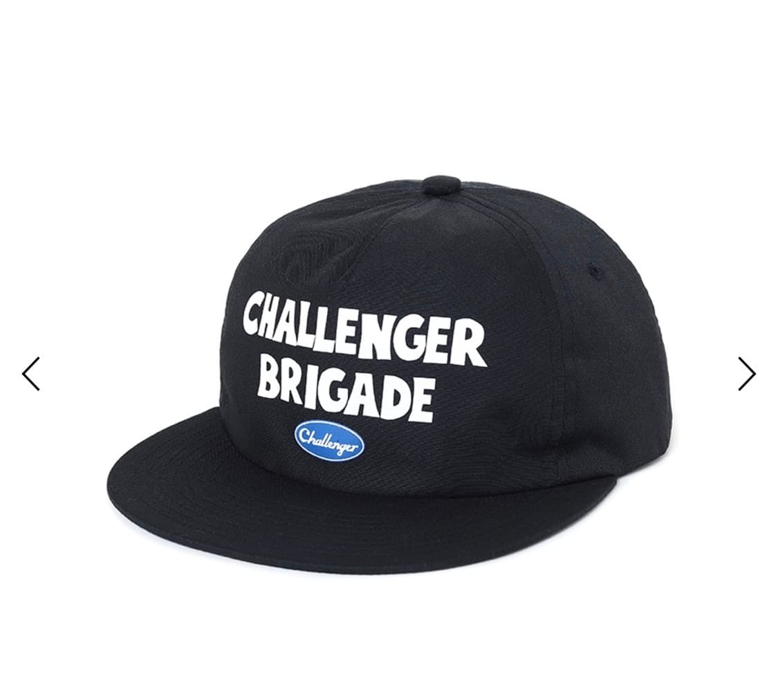 챌린저(challenger) 브리게이드 블랙 캡 모자 상품이미지2