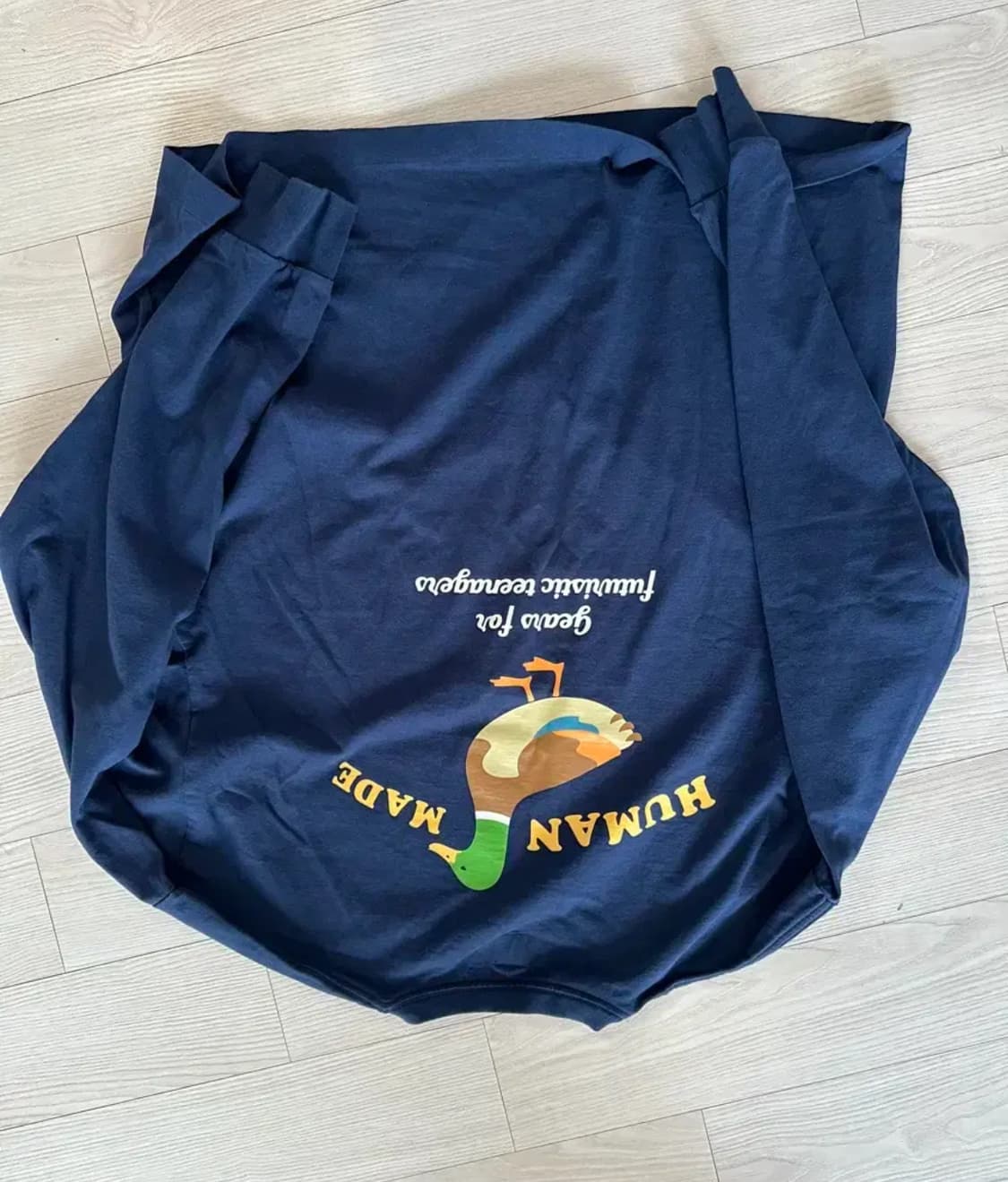 [XXL] 휴먼 메이드 그래픽 롱슬리브 오리 상품이미지2