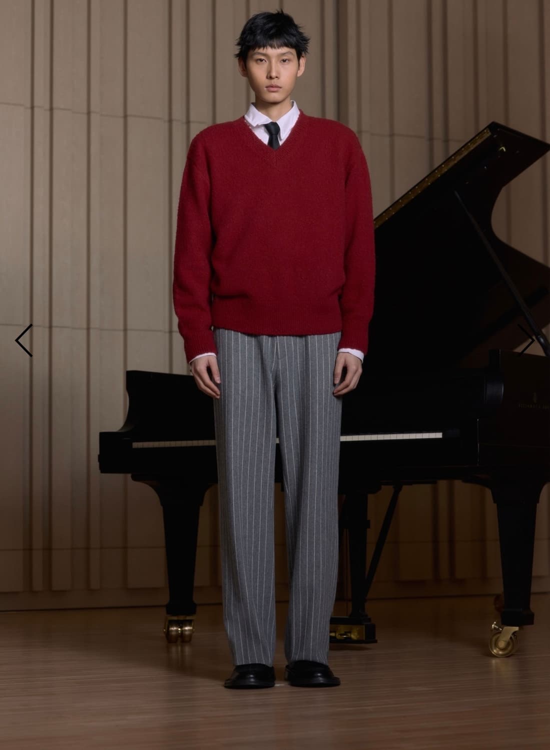 Stu 스트라이프 슬랙스 상품이미지3