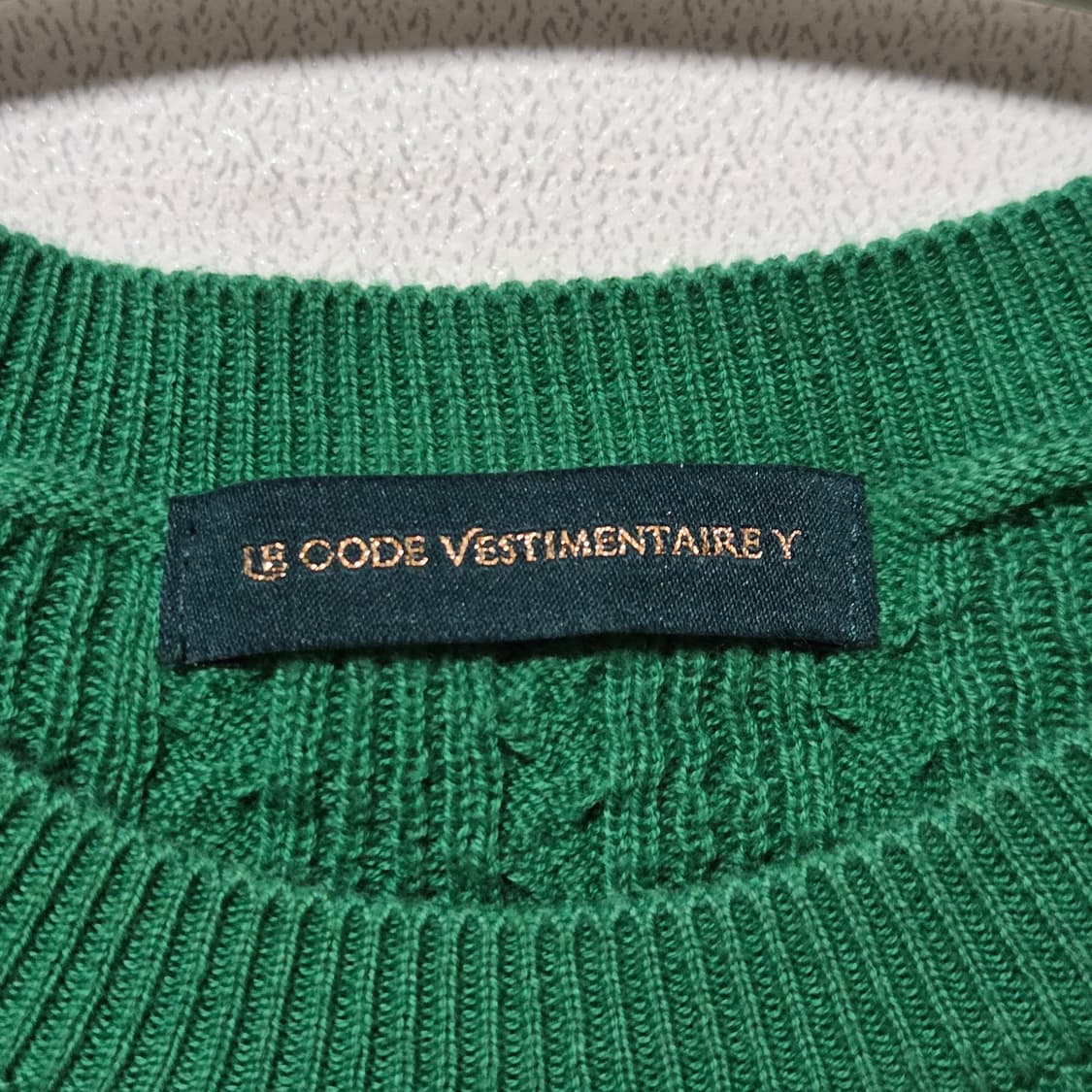 코스모폴리탄줄라이 코튼 니트 티셔츠 / 여성 반팔 / 여성 니트 상품이미지2