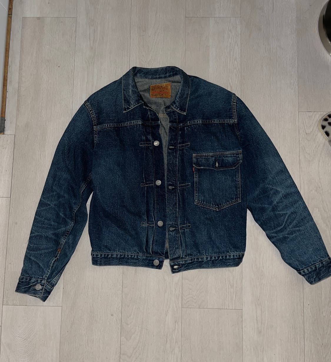 [38]웨어하우스 type 1 덕디거 데님 자켓 T백 2001xx 상품이미지2