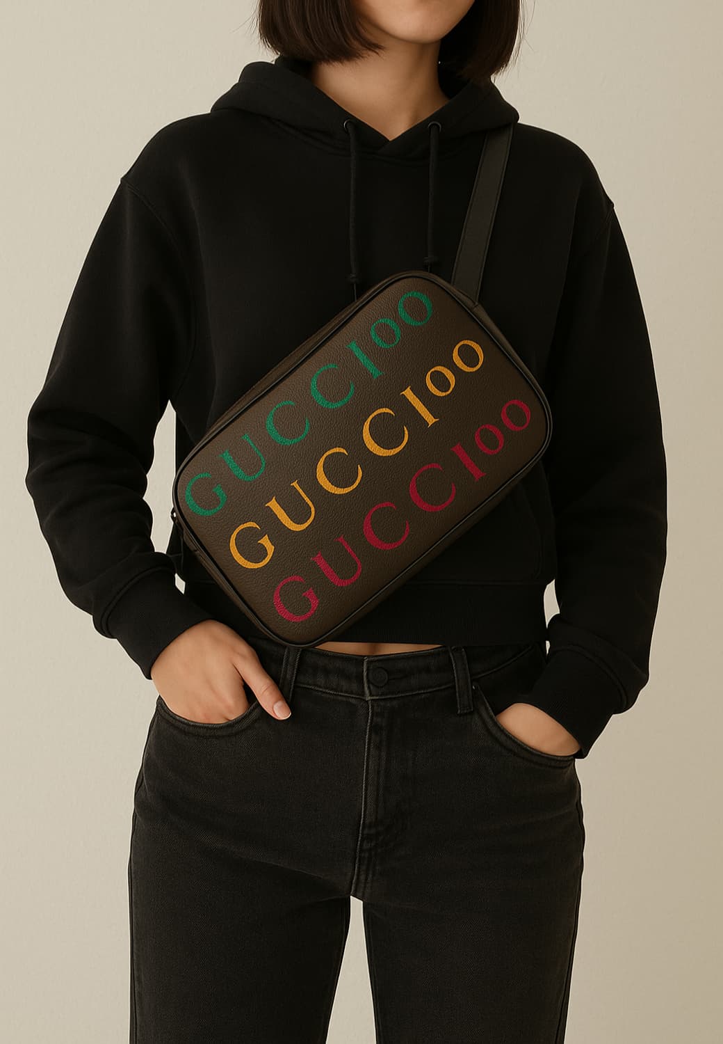 GUCCI 100주년 한정판남자가방백ㅡ정상가130만원ㅡ착용샷첨부 상품이미지1