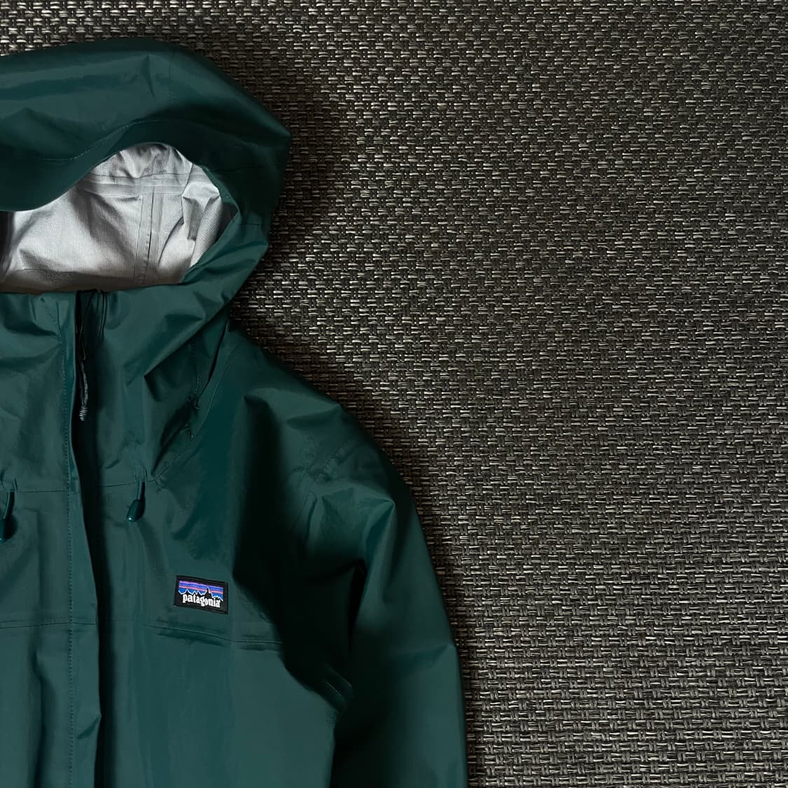 파타고니아 청록 바람막이 XS 상품이미지3