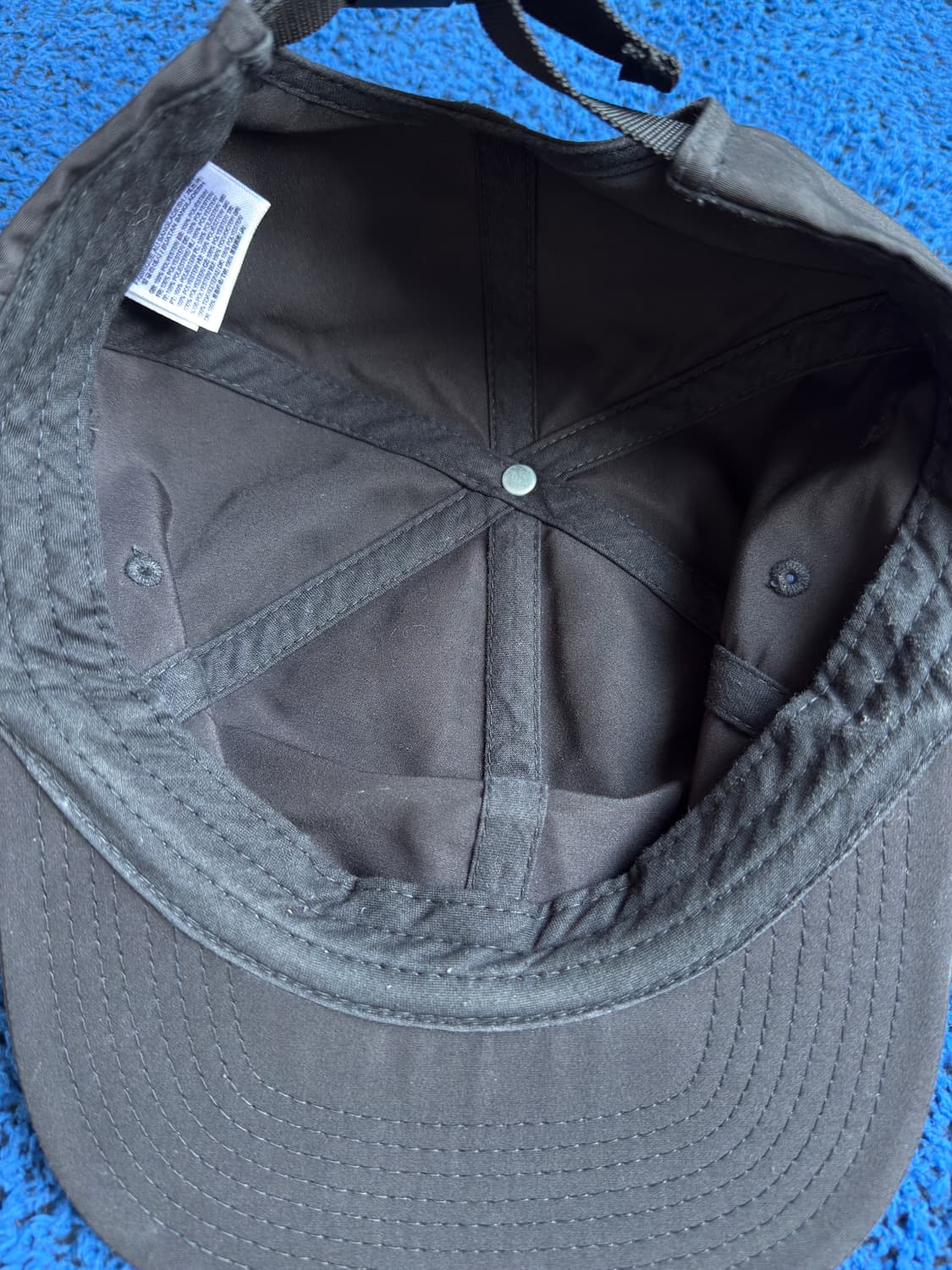 반스 볼캡 블랙 상품이미지4