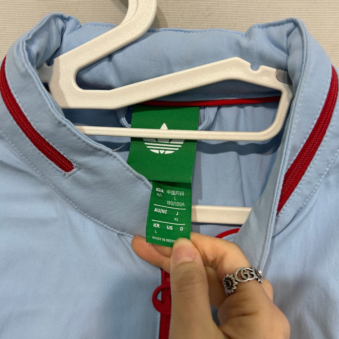 아디다스 골프 바람막이 남성 L 100 상품이미지3