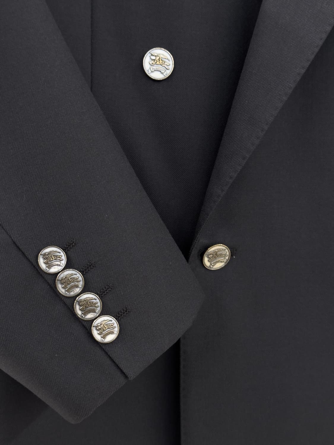 버버리 실버 버튼 자켓 상품이미지1