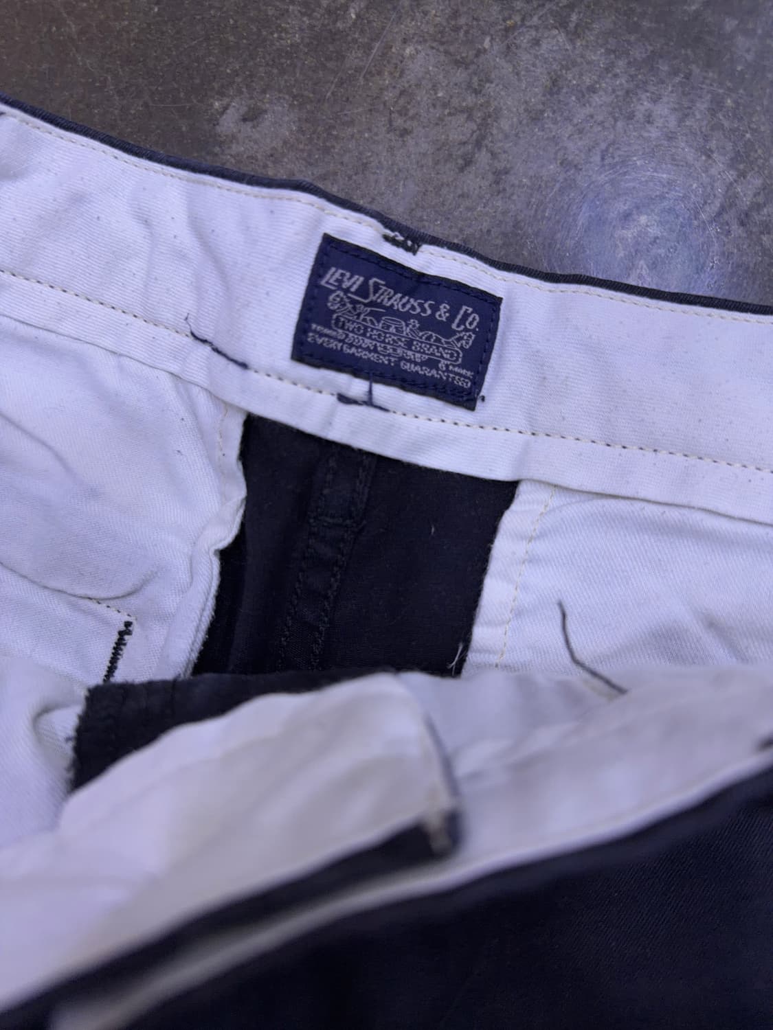 리바이스 캐쥬얼 코튼 면팬츠 치노팬츠 블랙 32 상품이미지8