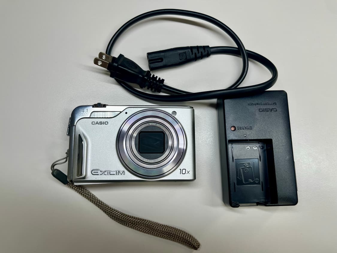 카시오 exilim ex-h15 디카 실버 정크(부품용/수리용) 상품이미지1