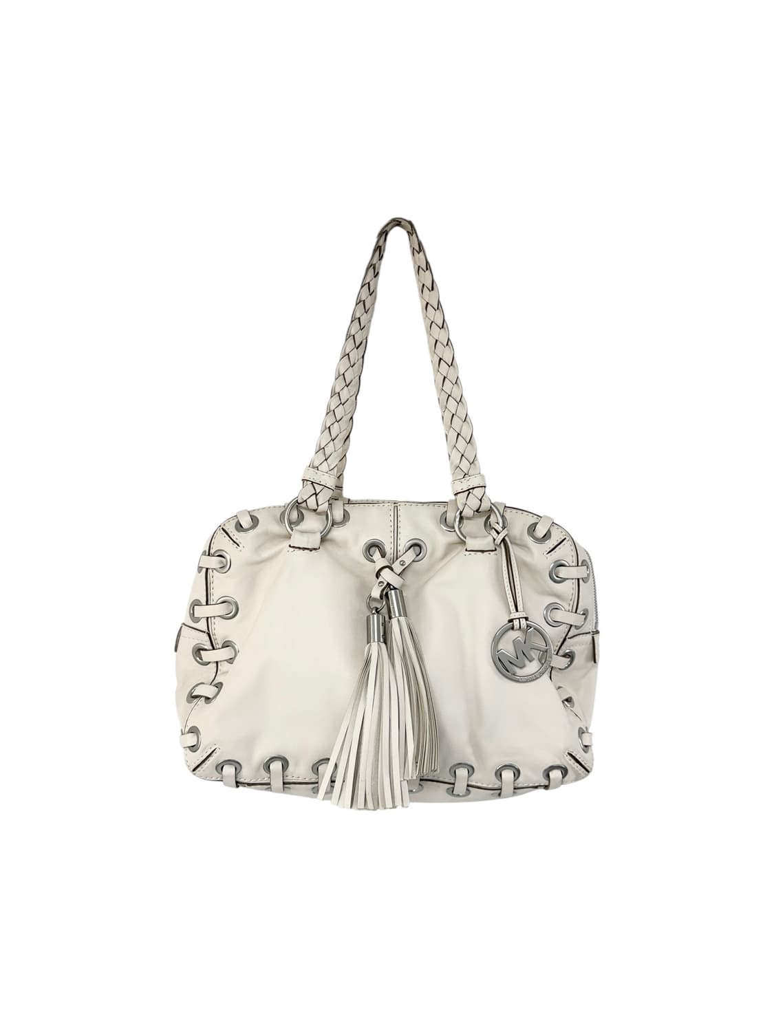 마이클코어스 화이트 가죽 숄더백 상품이미지1