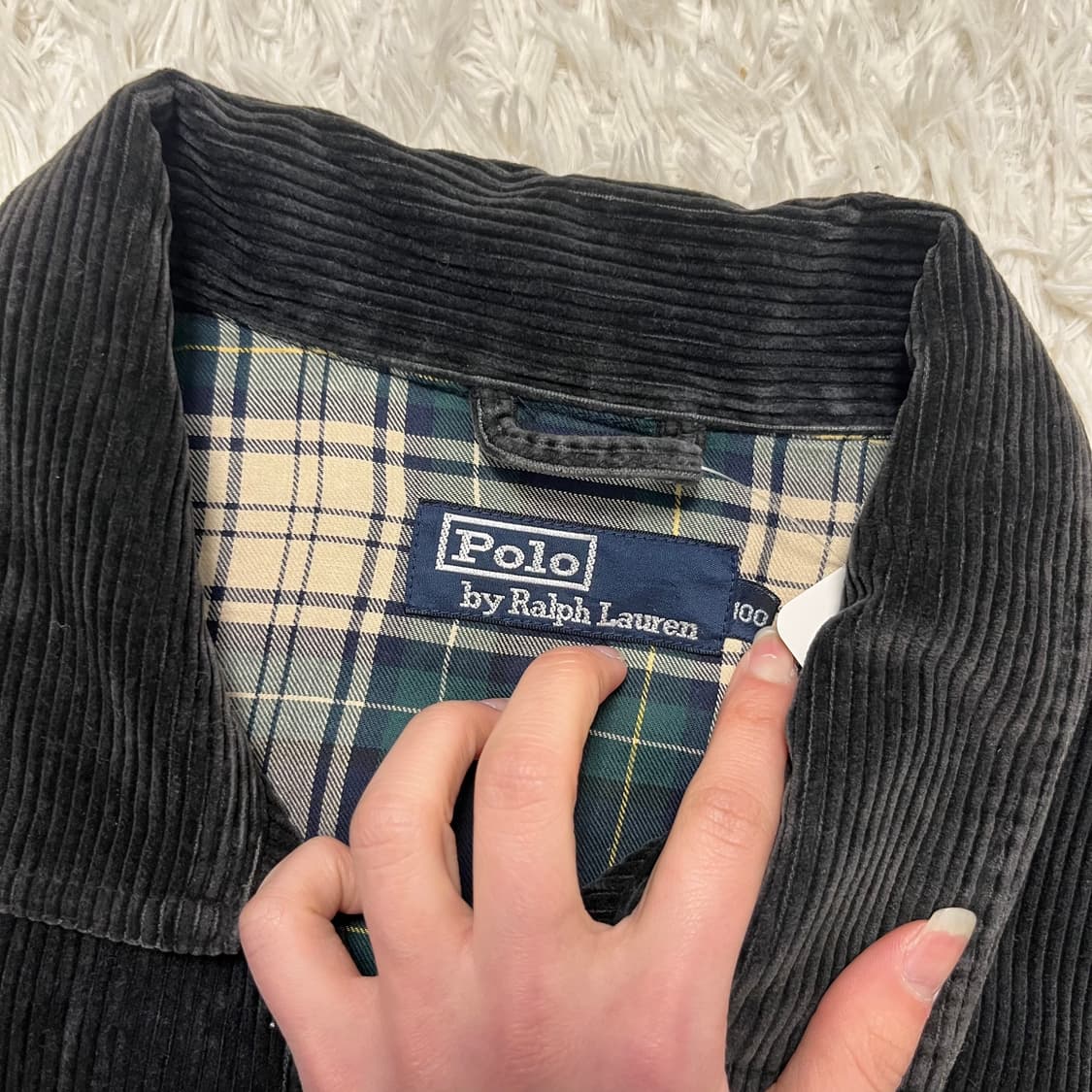 폴로 00‘s 코듀로이 블루종 상품이미지3