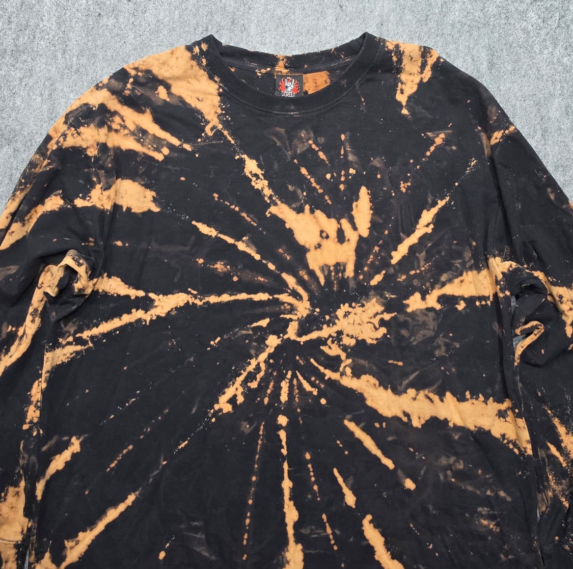 Rock Yeah 블리치 타이다이 슬리브 티셔츠 XL 상품이미지3