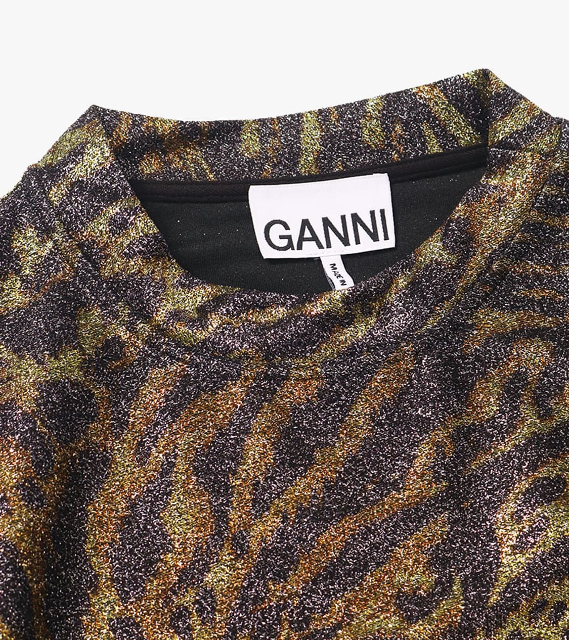 GANNI - LEOPARD PATTERN T SHIRT 상품이미지5