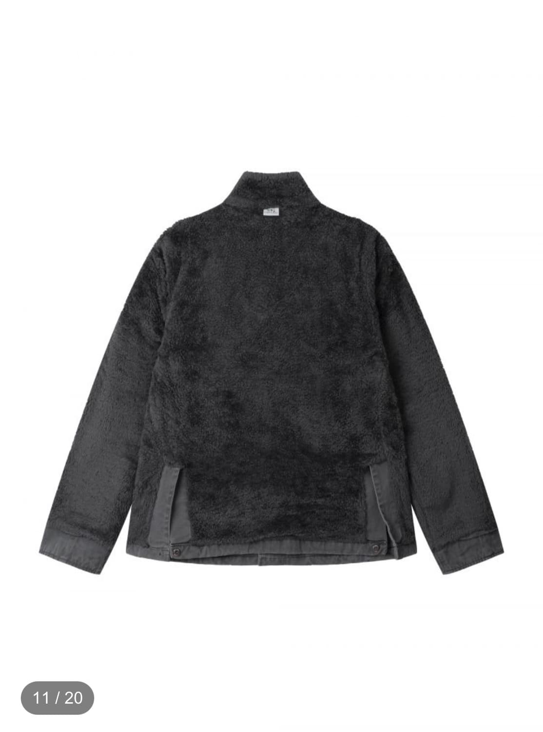 어스지구 피그먼트 웜 필드 자켓 (차콜) 상품이미지2