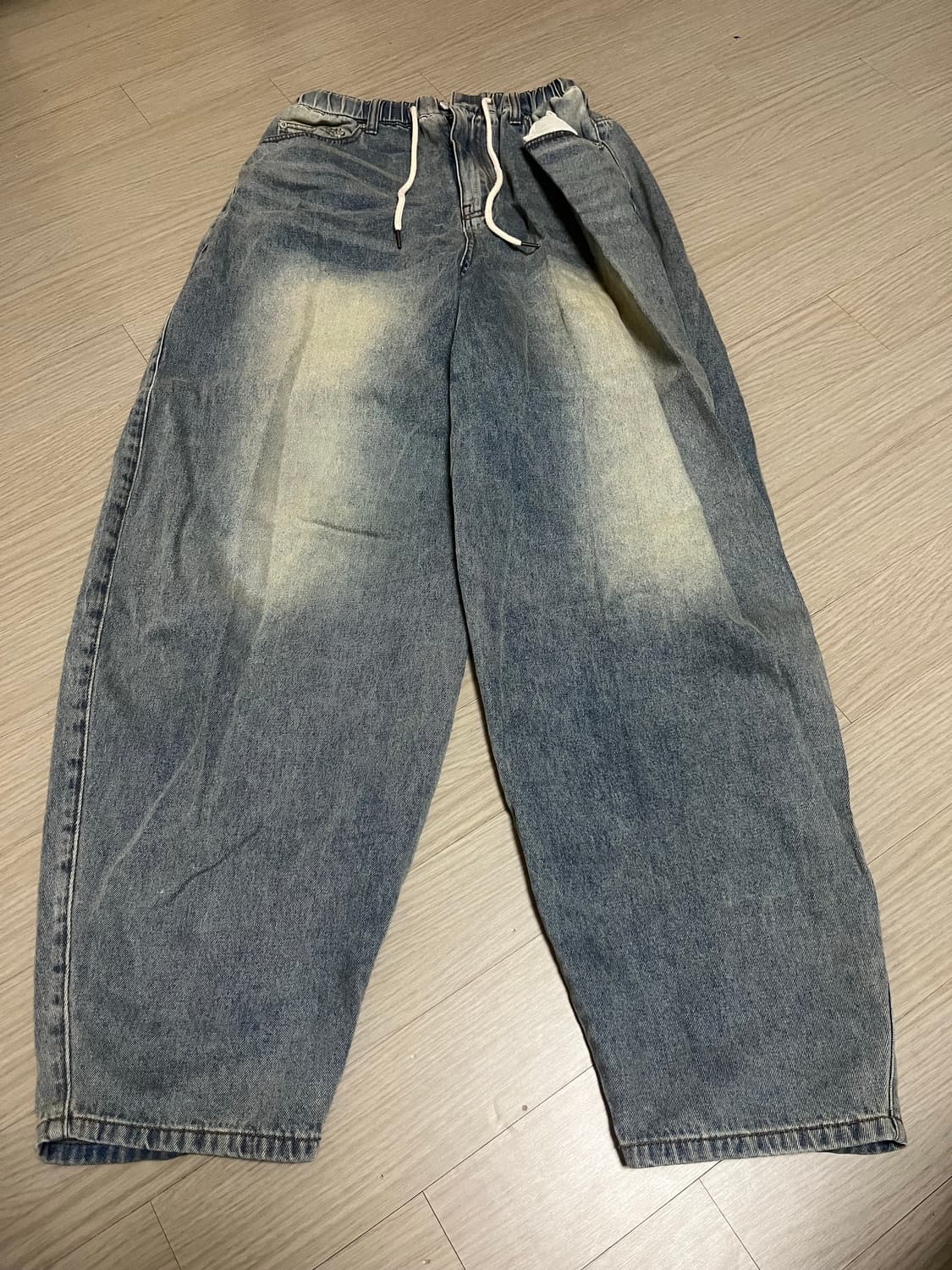 빈티지 벌룬핏 데님 상품이미지1