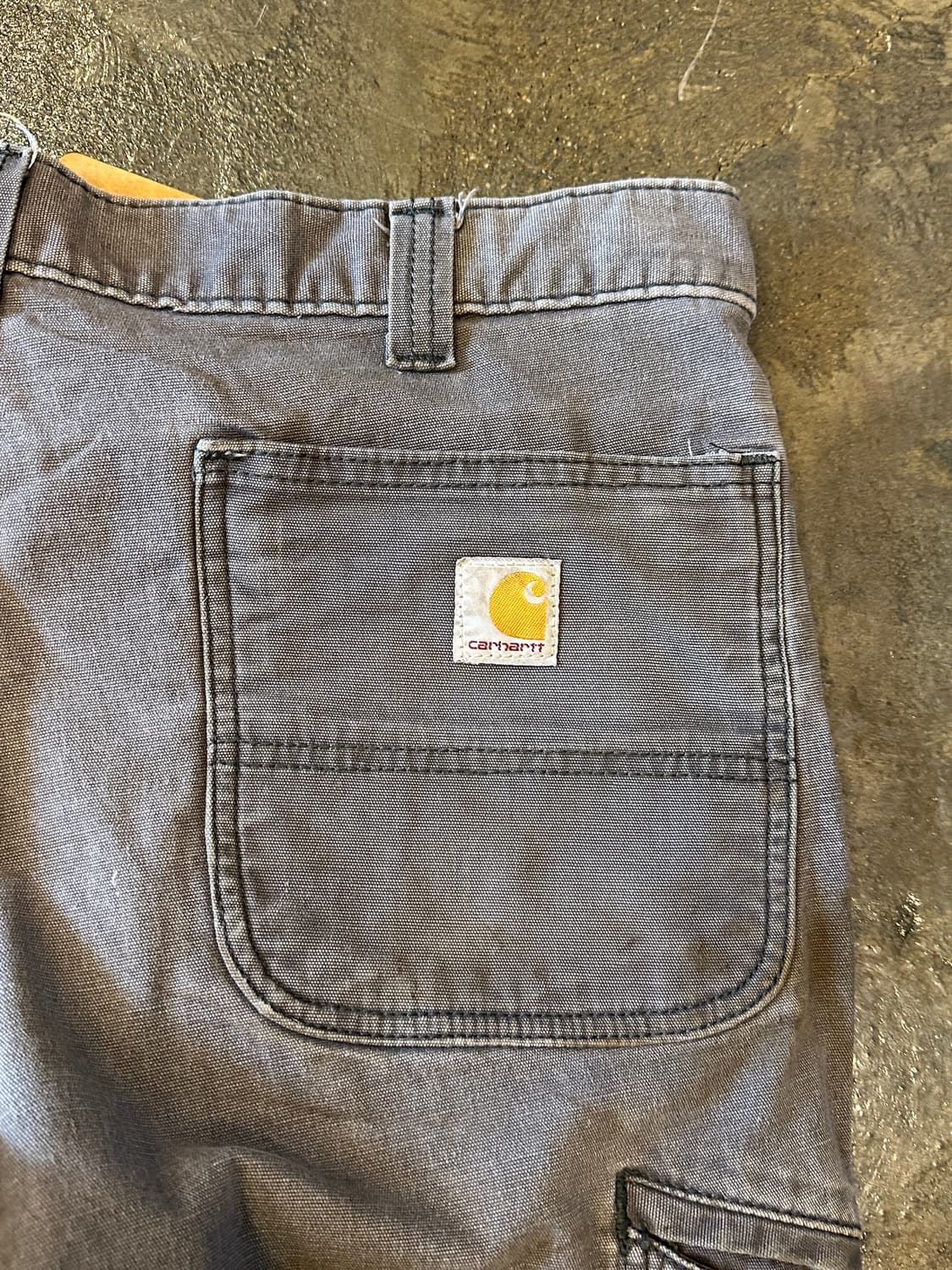 칼하트 릴렉스핏 더블니 워크팬츠 36x34 상품이미지6