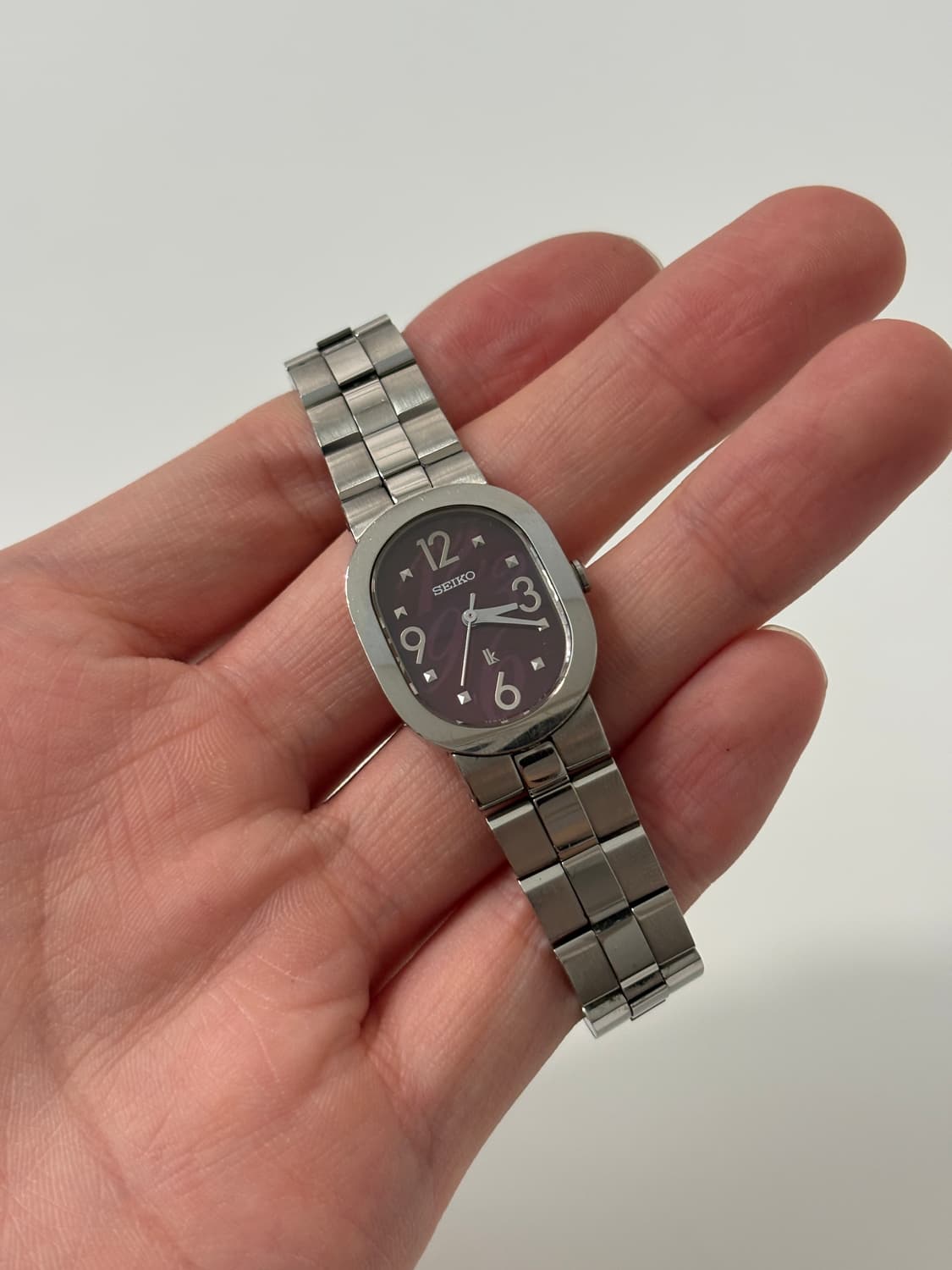 00s lukia wine dial oval ladies quartz 상품이미지1